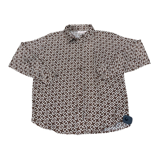 Top Ls By Willow & Root In Brown, Size:Xs