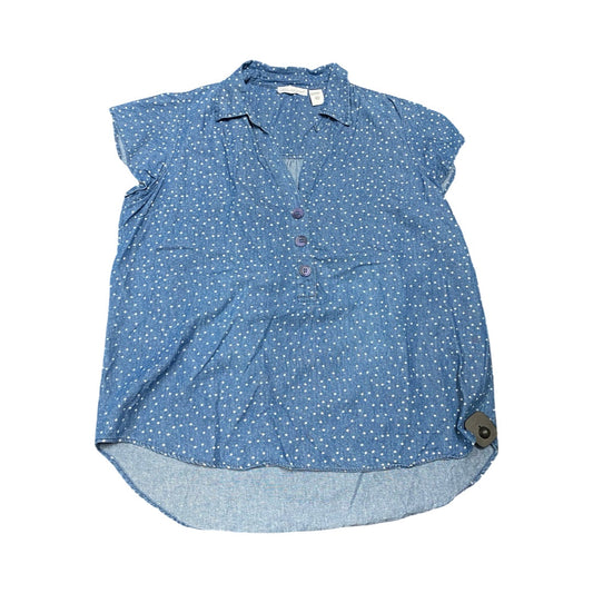 Top Ss By Keren Hart In Blue, Size:1X