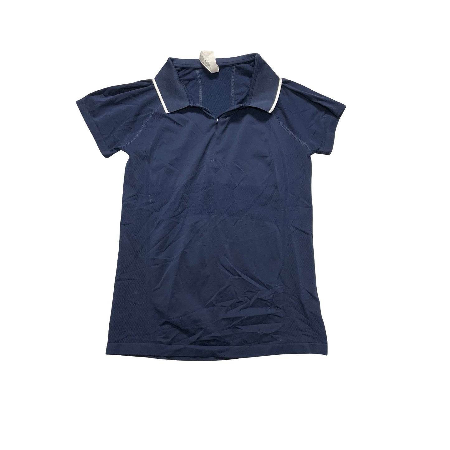 Athletic Top Ss By Athleta In Navy, Size:L