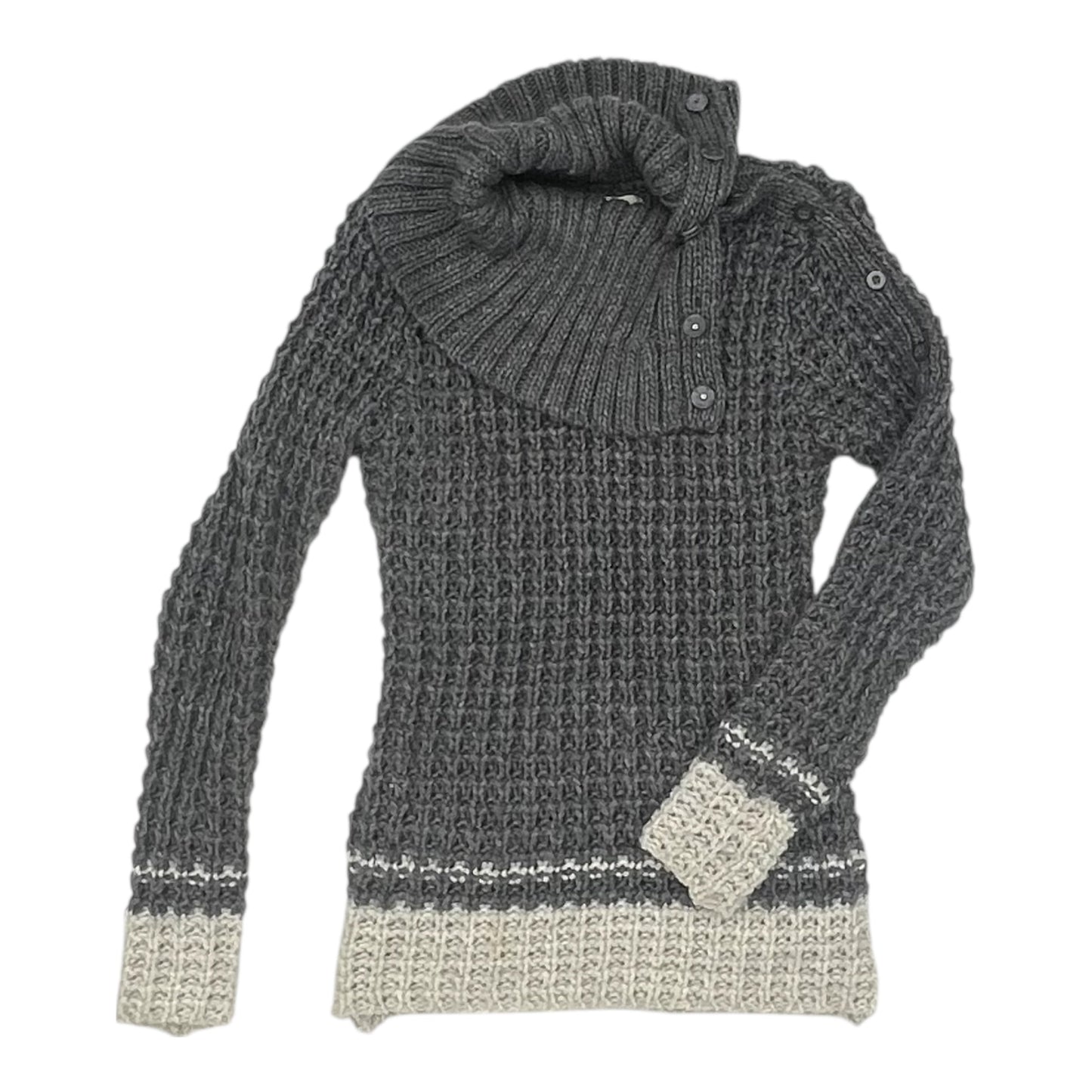 Sweater By Loft In Grey, Size:M