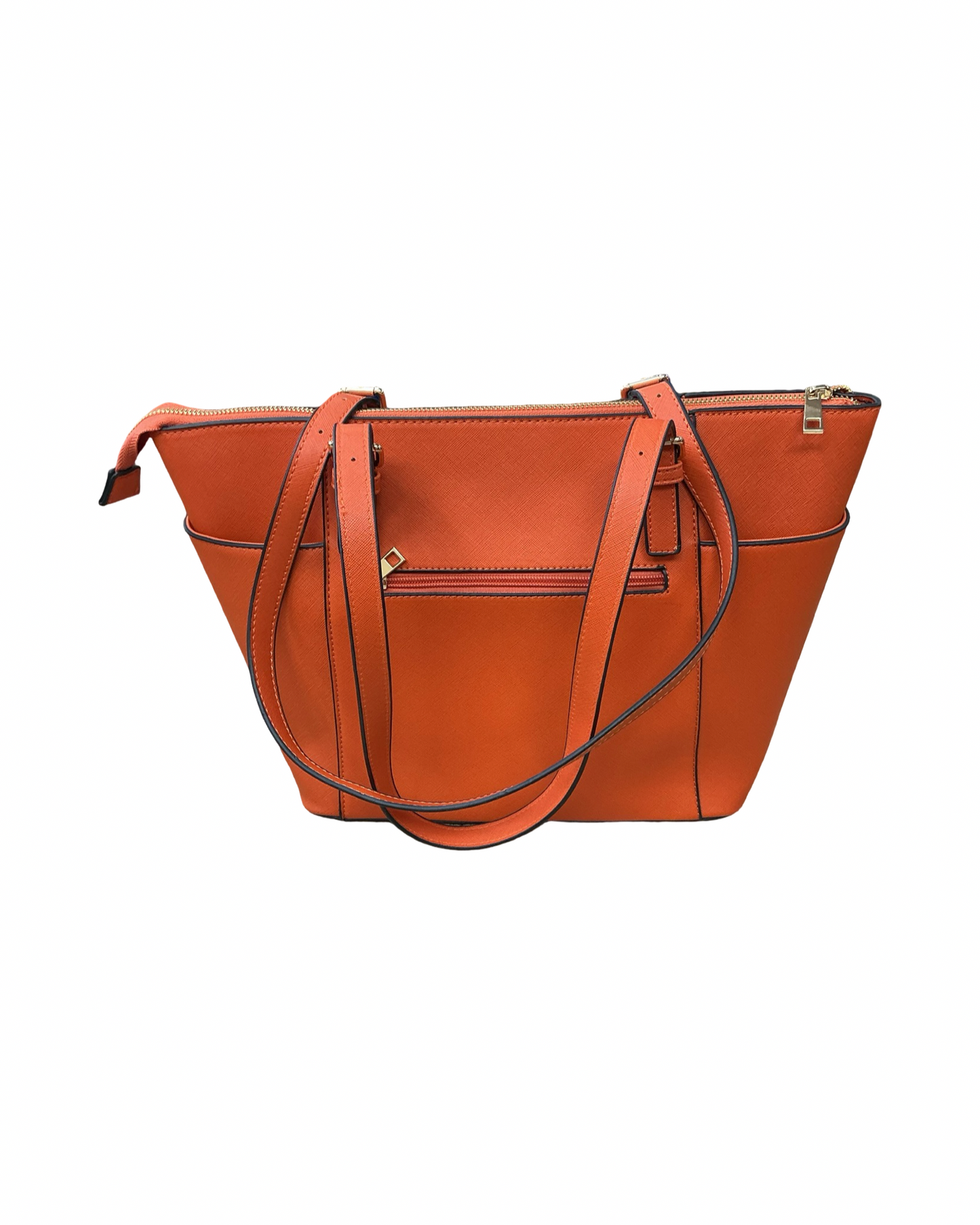 Handbag By Clothes Mentor In Orange, Size:Large