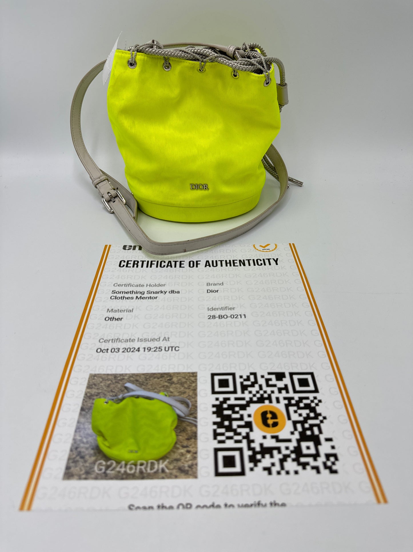 Christian Dior Ltd. Edition Mini Bucket Bag