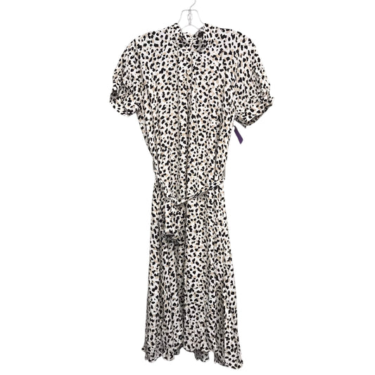 Dress Casual Midi By Ann Taylor In Animal Print, Size:S