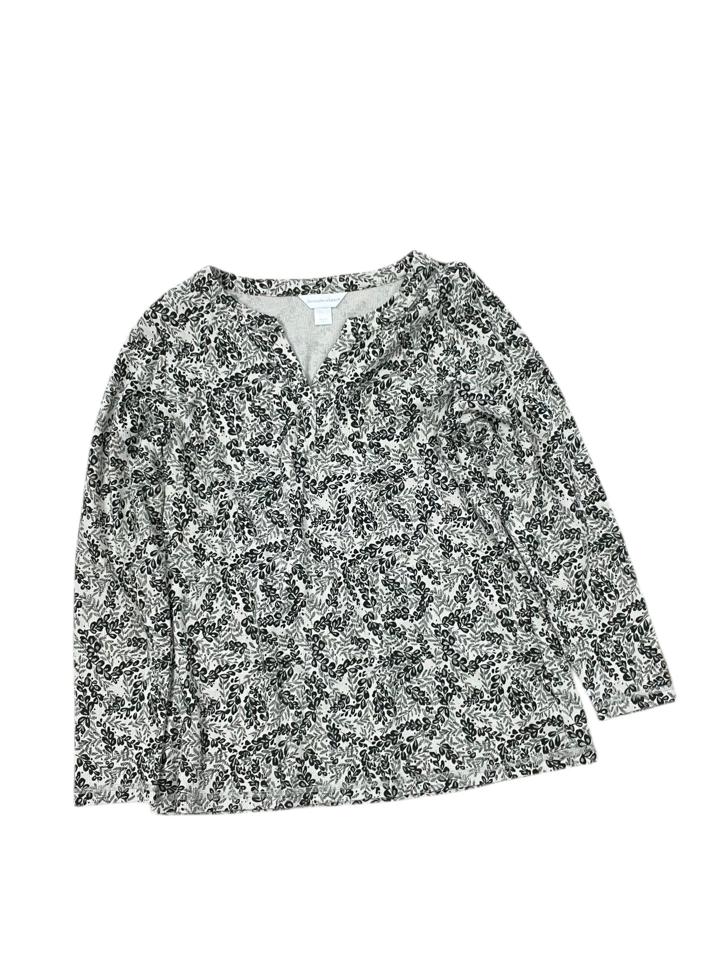 Top Ls By Christopher And Banks In Green, Size:L