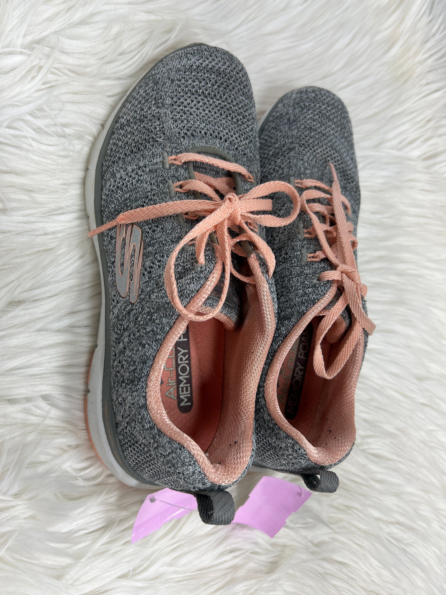 Shoes Athletic By Skechers In Grey, Size:8