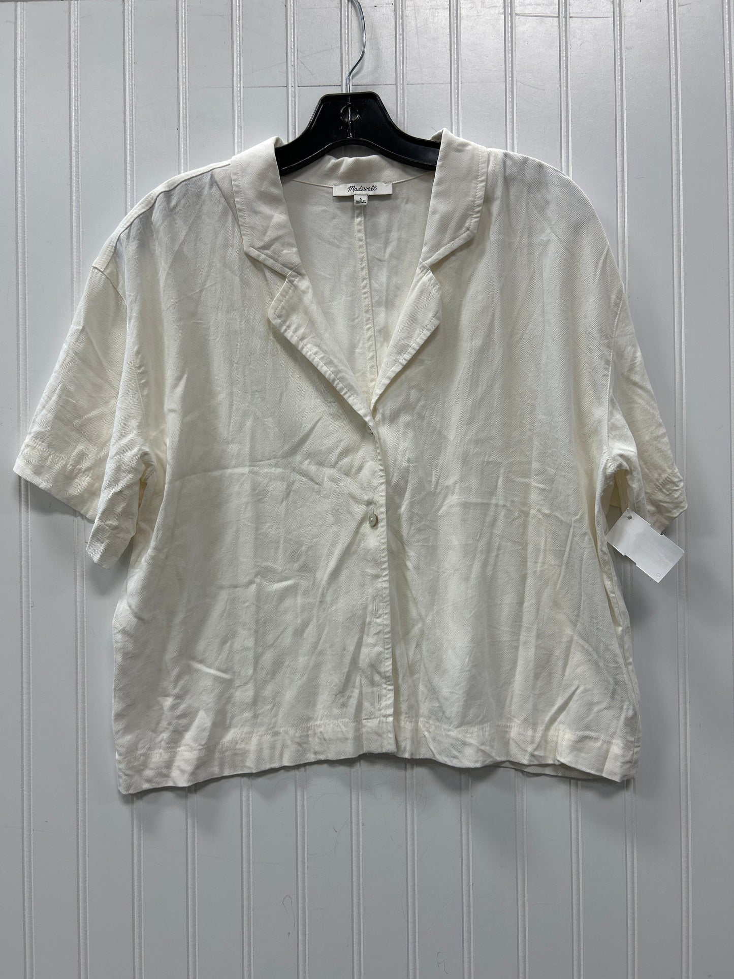 Top Ss By Madewell In White, Size:L
