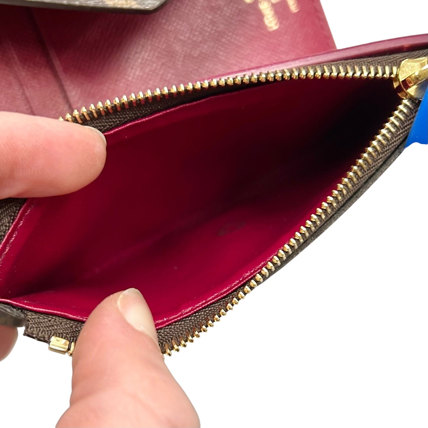 Wallet Luxury Designer By Louis Vuitton, Size: Small