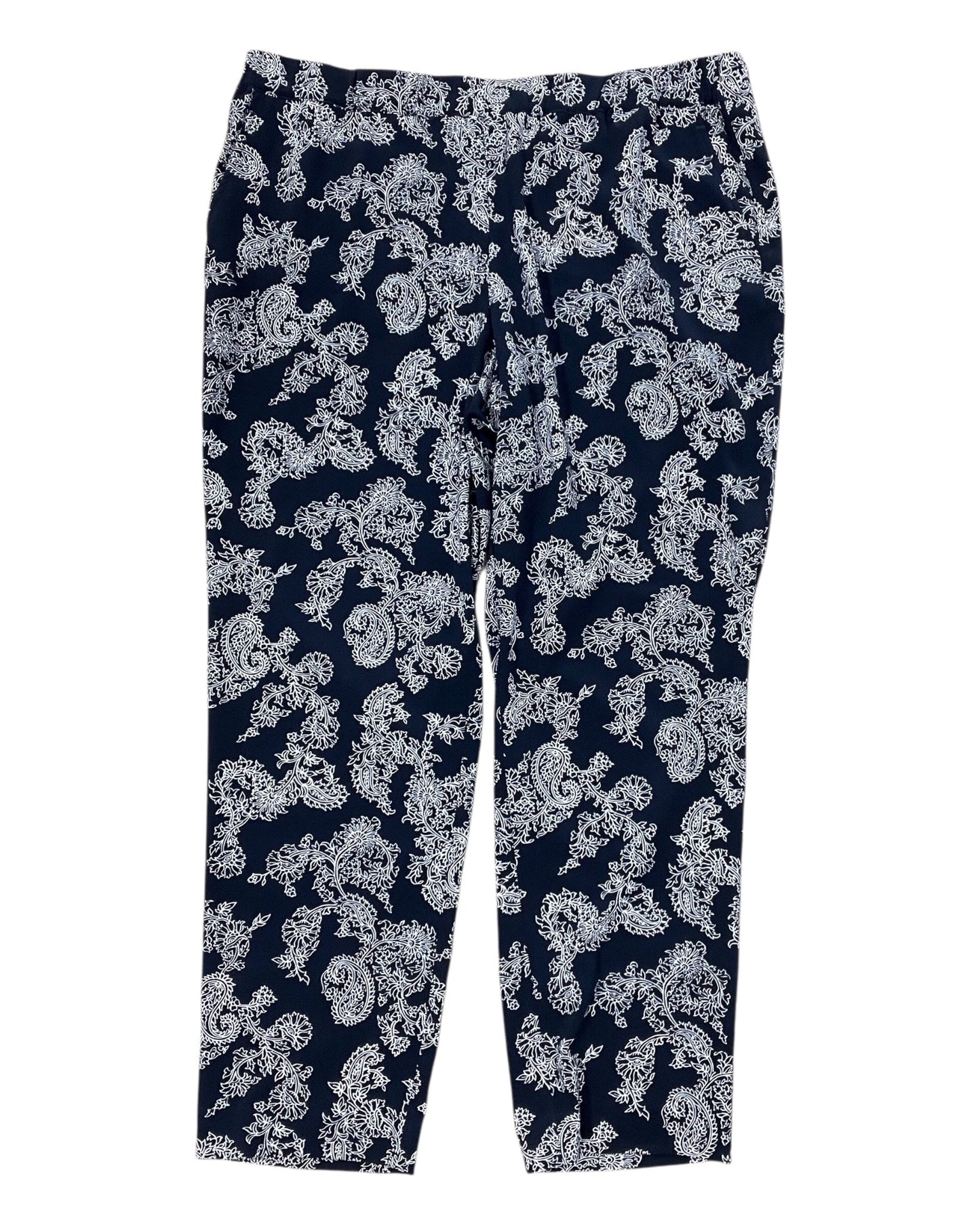 Pants Dress By Ann Taylor In Navy, Size:14