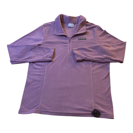 Athletic Sweatshirt Collar By Columbia In Purple, Size:L