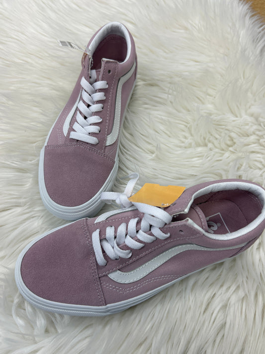 Shoes Flats By Vans In Purple, Size:7