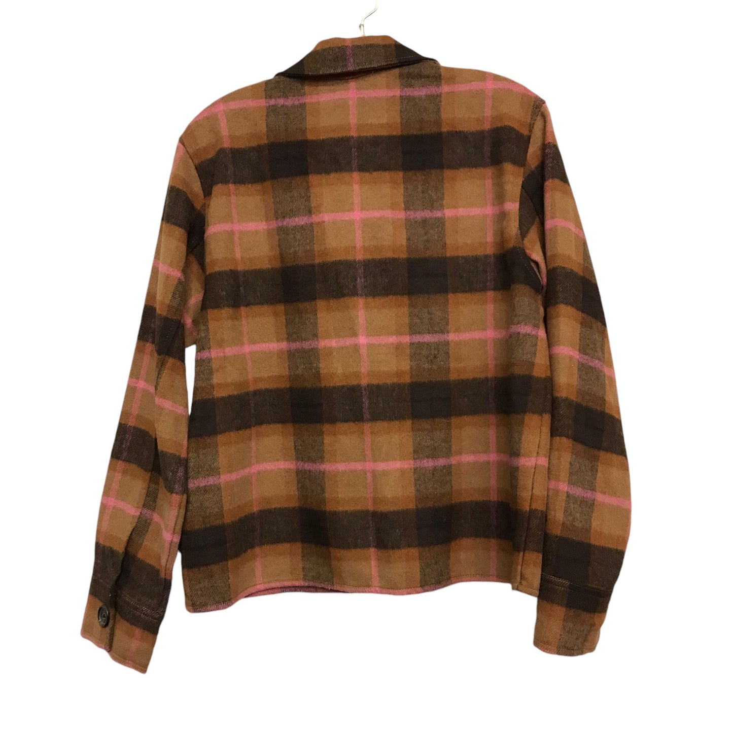 Top Ls By Bb Dakota In Plaid Pattern, Size:M