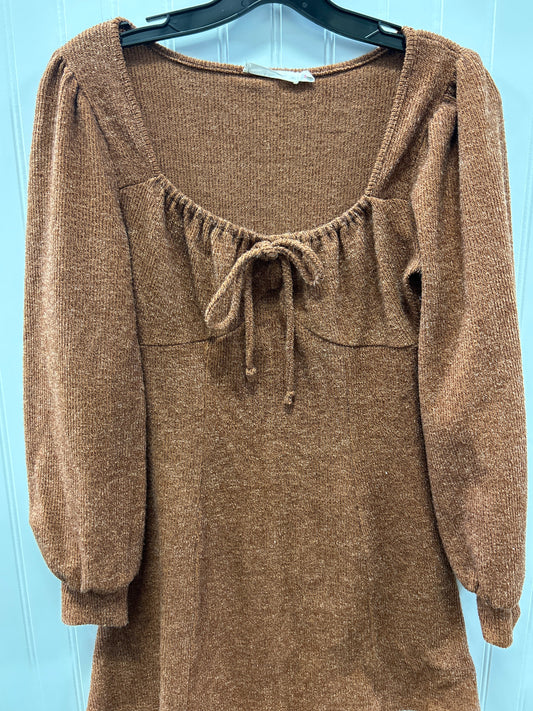 Dress Sweater By Lush In Orange, Size:S