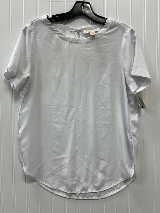 Top Ss By Michael By Michael Kors In White, Size:S