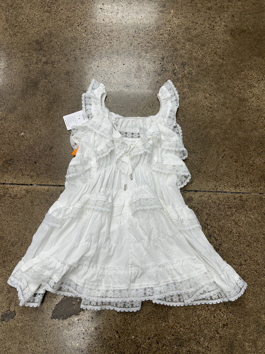 Romper By Clothes Mentor In White, Size:S