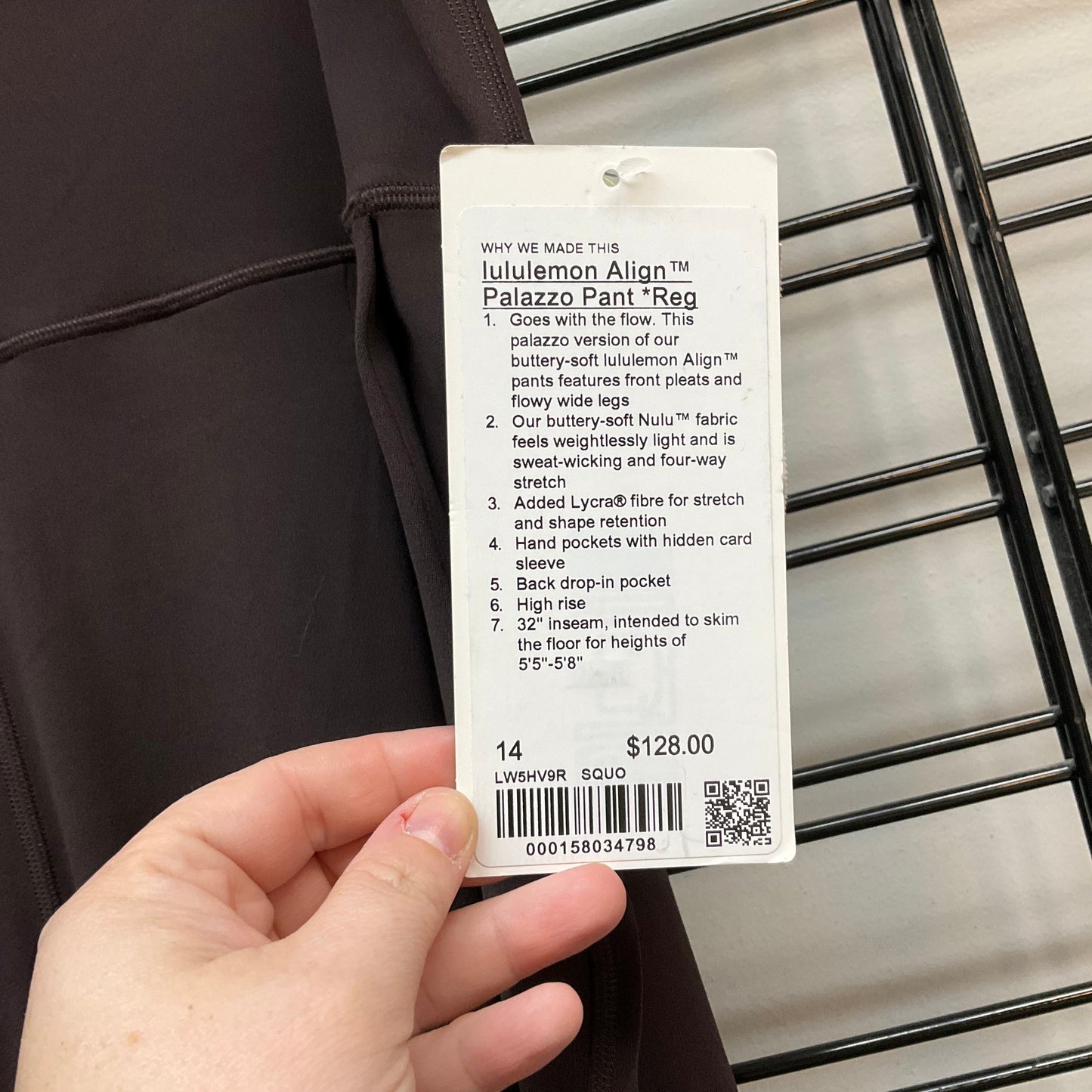 Athletic Pants By Lululemon In Brown, Size: 14