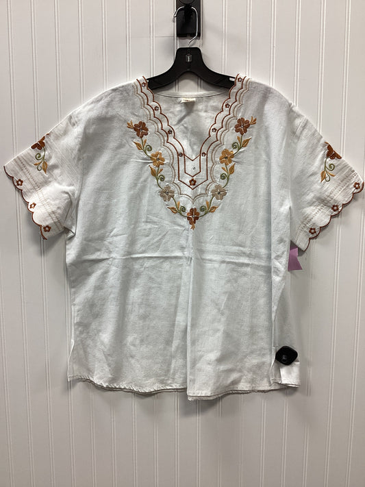 Top Ss By Cmc In White, Size:Xl