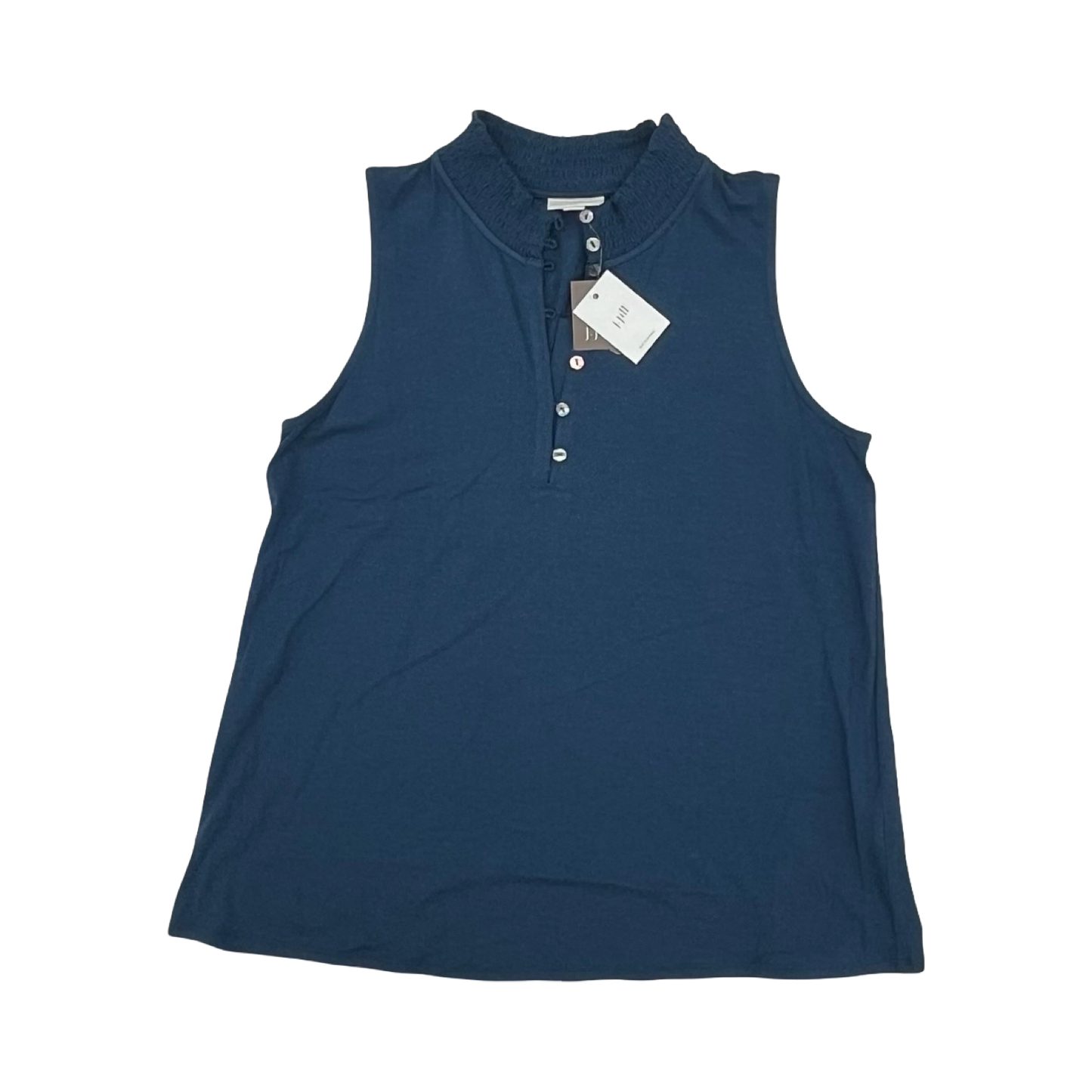Top Sleeveless By J. Jill In Blue, Size:S