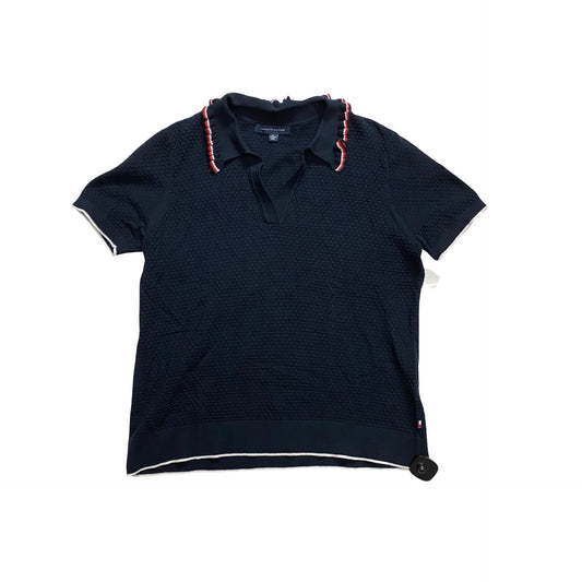 Top Ss By Tommy Hilfiger In Navy, Size:Xxl