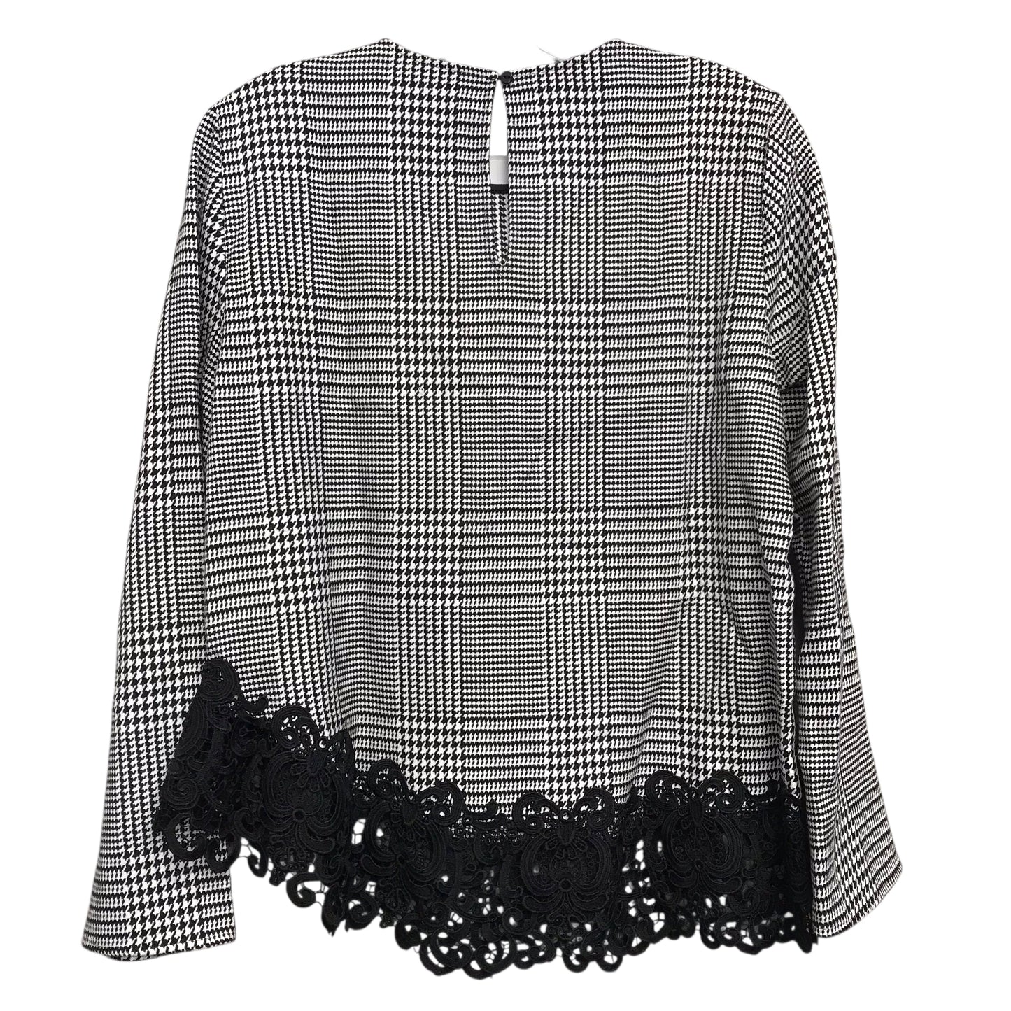 Top Ls By Zara In Black & White, Size:M