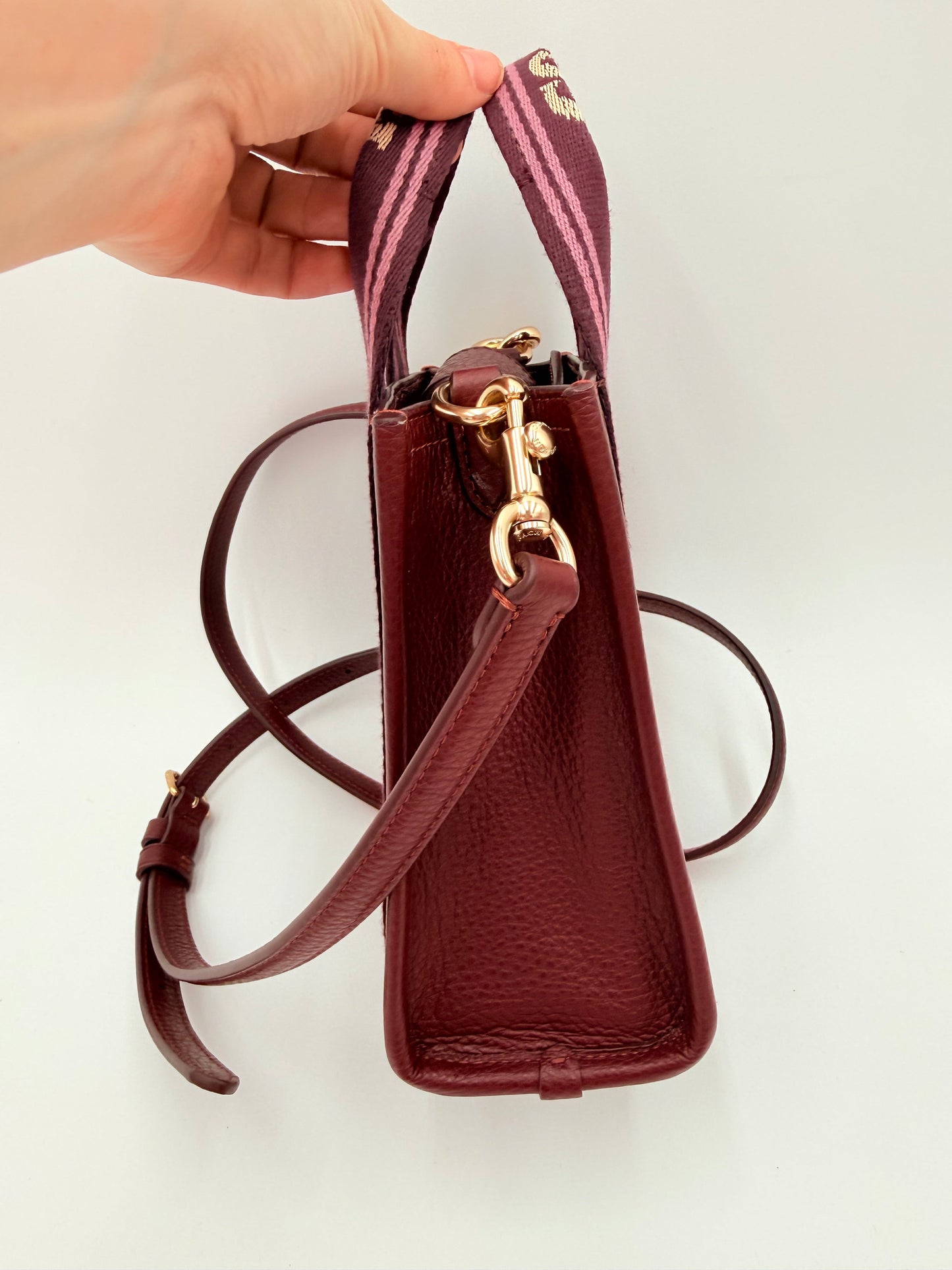 Handbag Designer By Coach, Size: Small