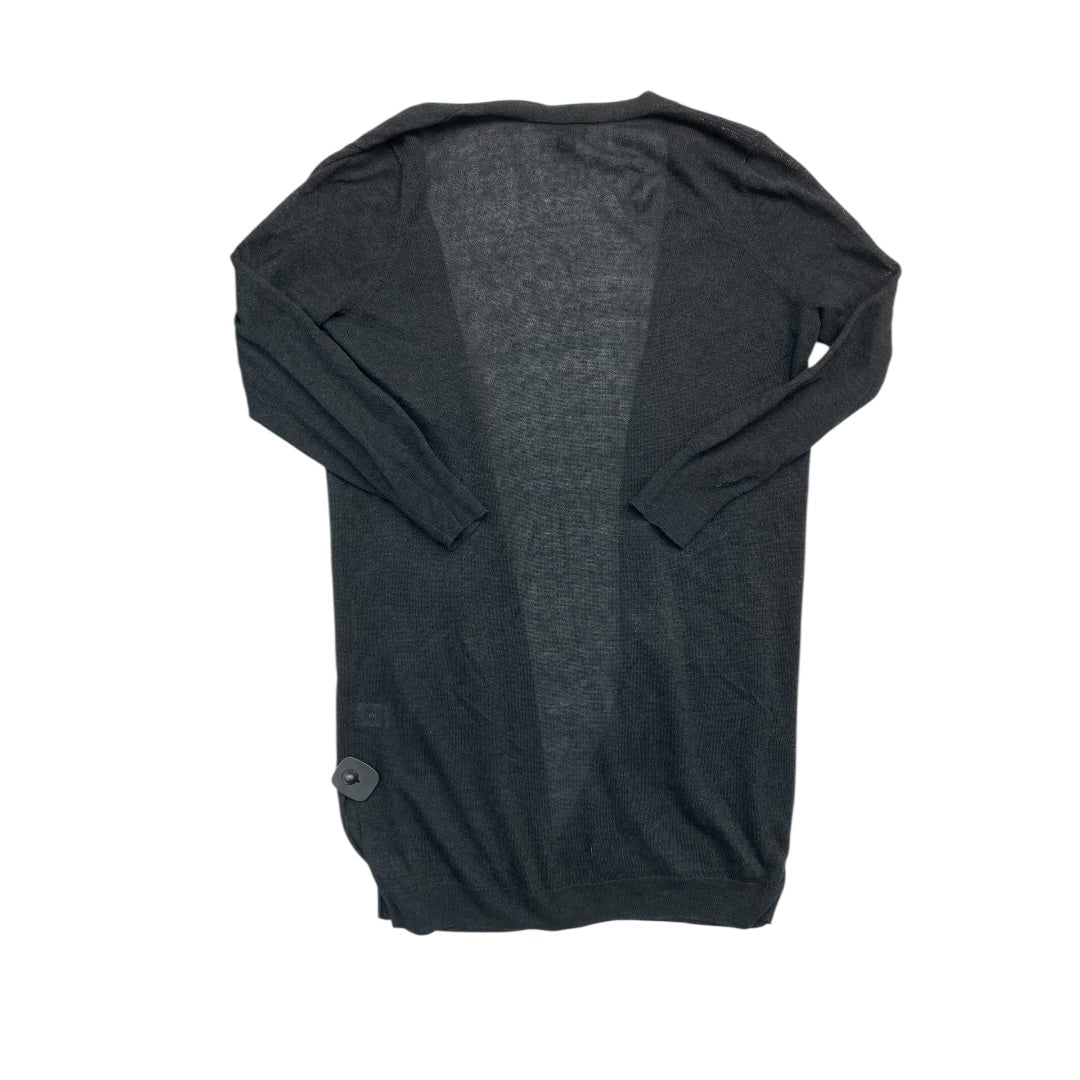 Sweater Cardigan By Halogen In Black, Size:L