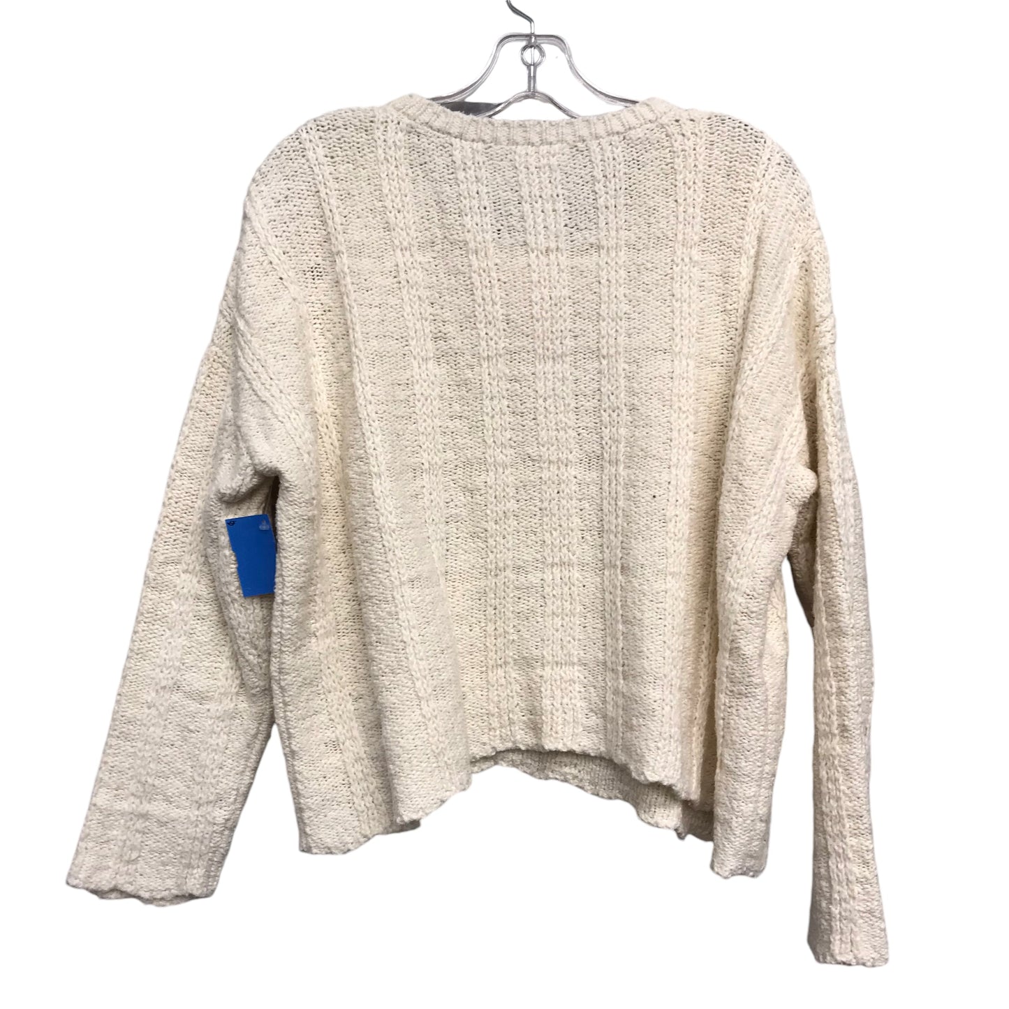 Sweater By Eileen Fisher In Cream, Size:Mp