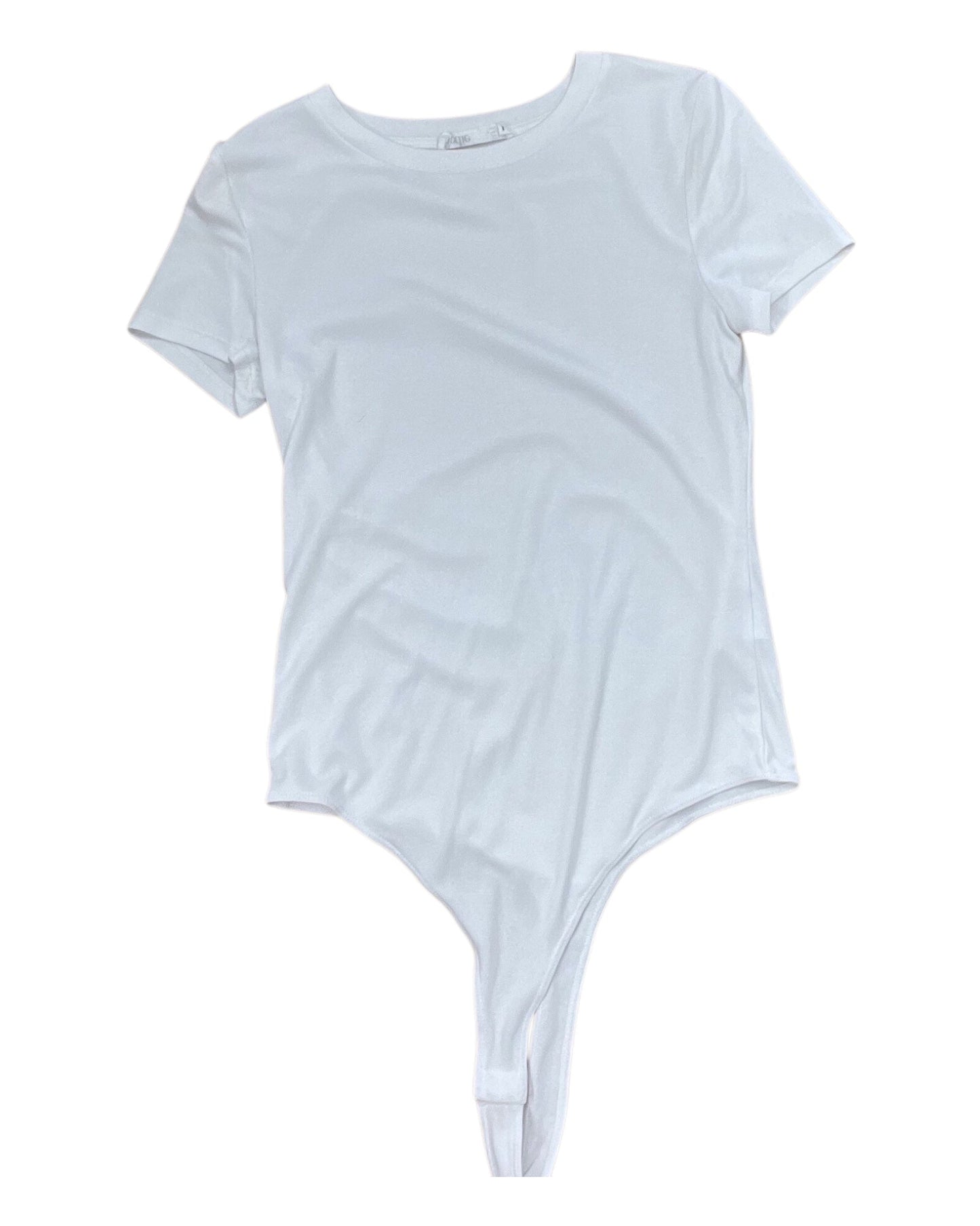 Bodysuit By Elodie In White, Size:L