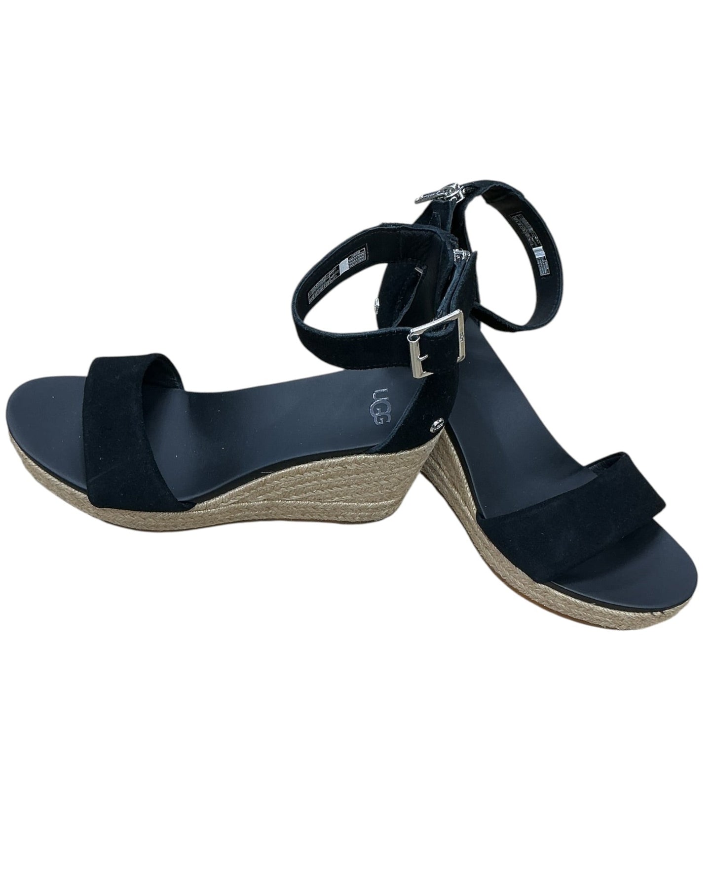 Sandals Designer By Ugg In Black, Size:6.5