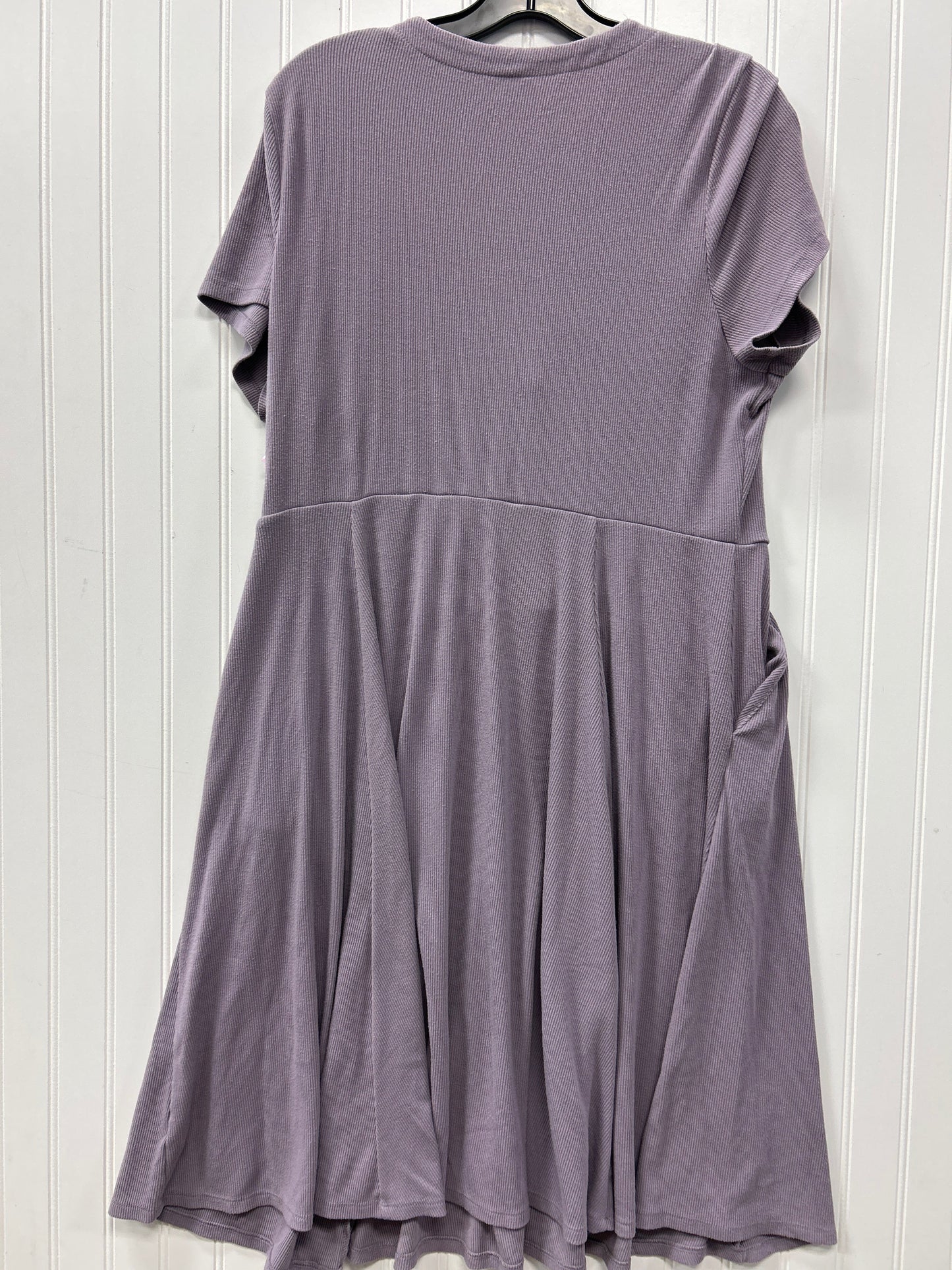 Dress Casual Midi By Torrid In Purple, Size:1X