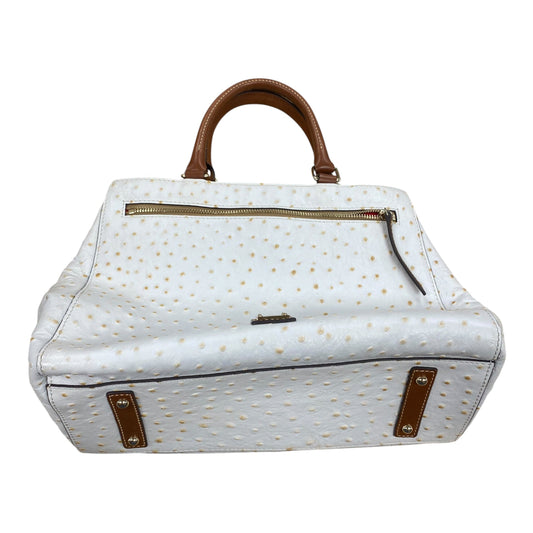 Handbag Designer By Dooney And Bourke In White, Size:Large