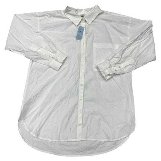 Top Ls By Loft In White, Size:Lp