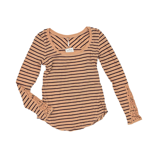 Top Ls By Free People In Orange & Purple, Size:M