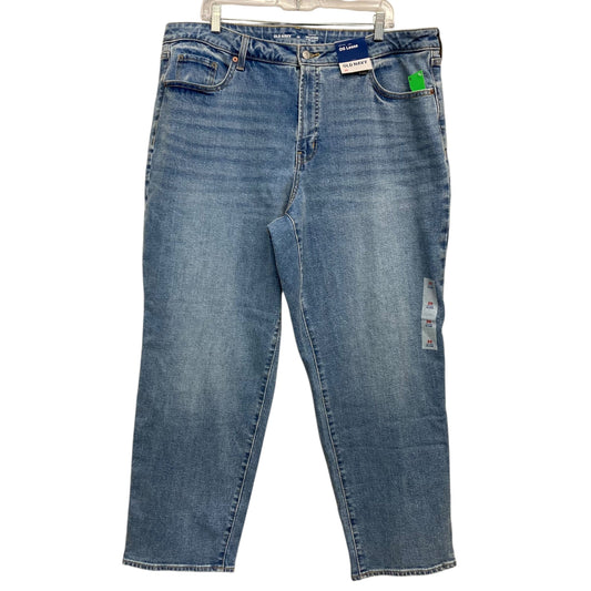 Jeans Flared By Old Navy In Blue Denim, Size:20