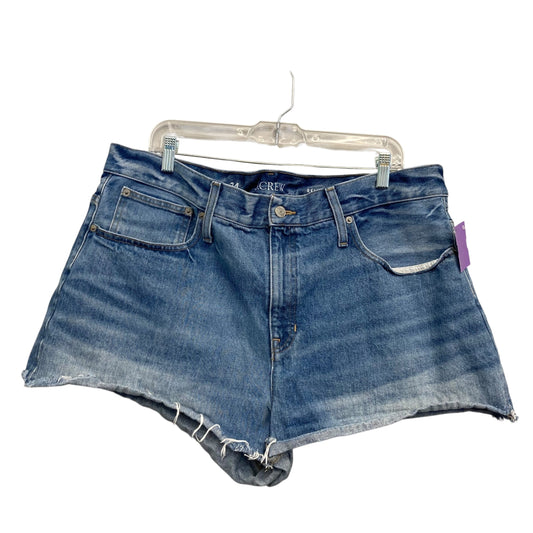 Shorts By J. Crew In Blue Denim, Size:18