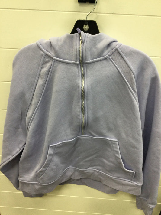 Athletic Sweatshirt Hoodie By Danskin In Purple, Size:Xl