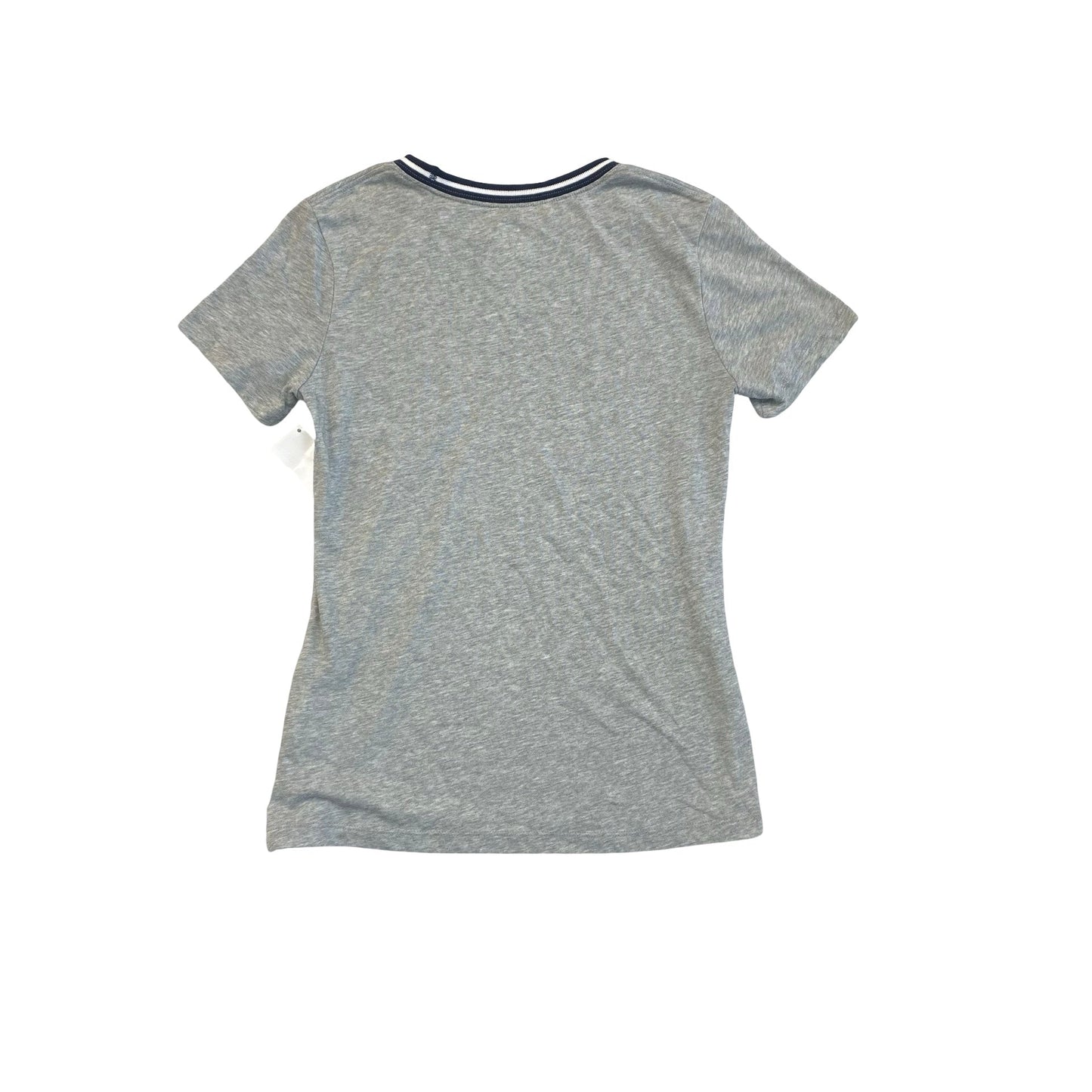 Athletic Top Ss By Nike In Grey, Size:Xs