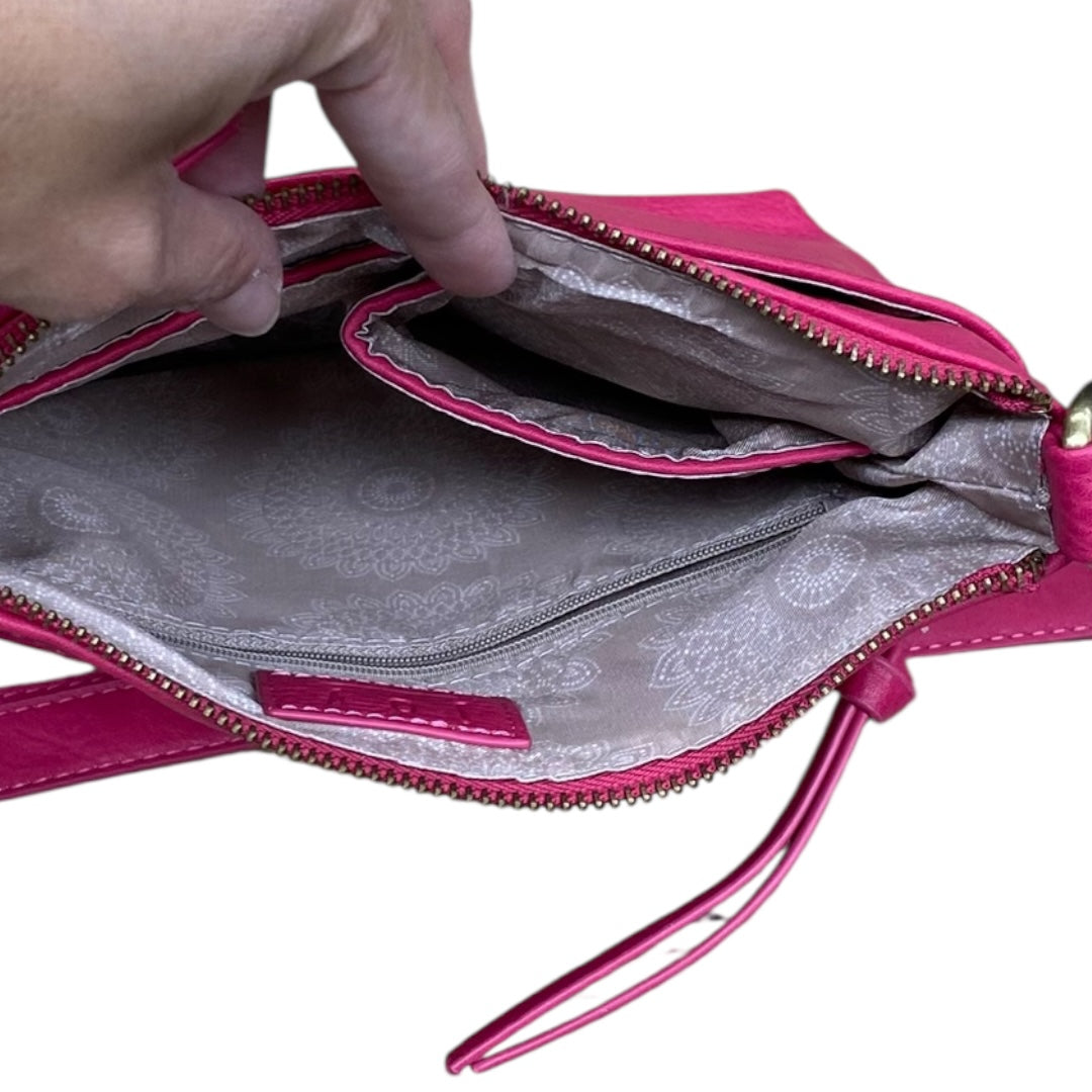 Handbag By Joy Susan In Pink, Size:Small