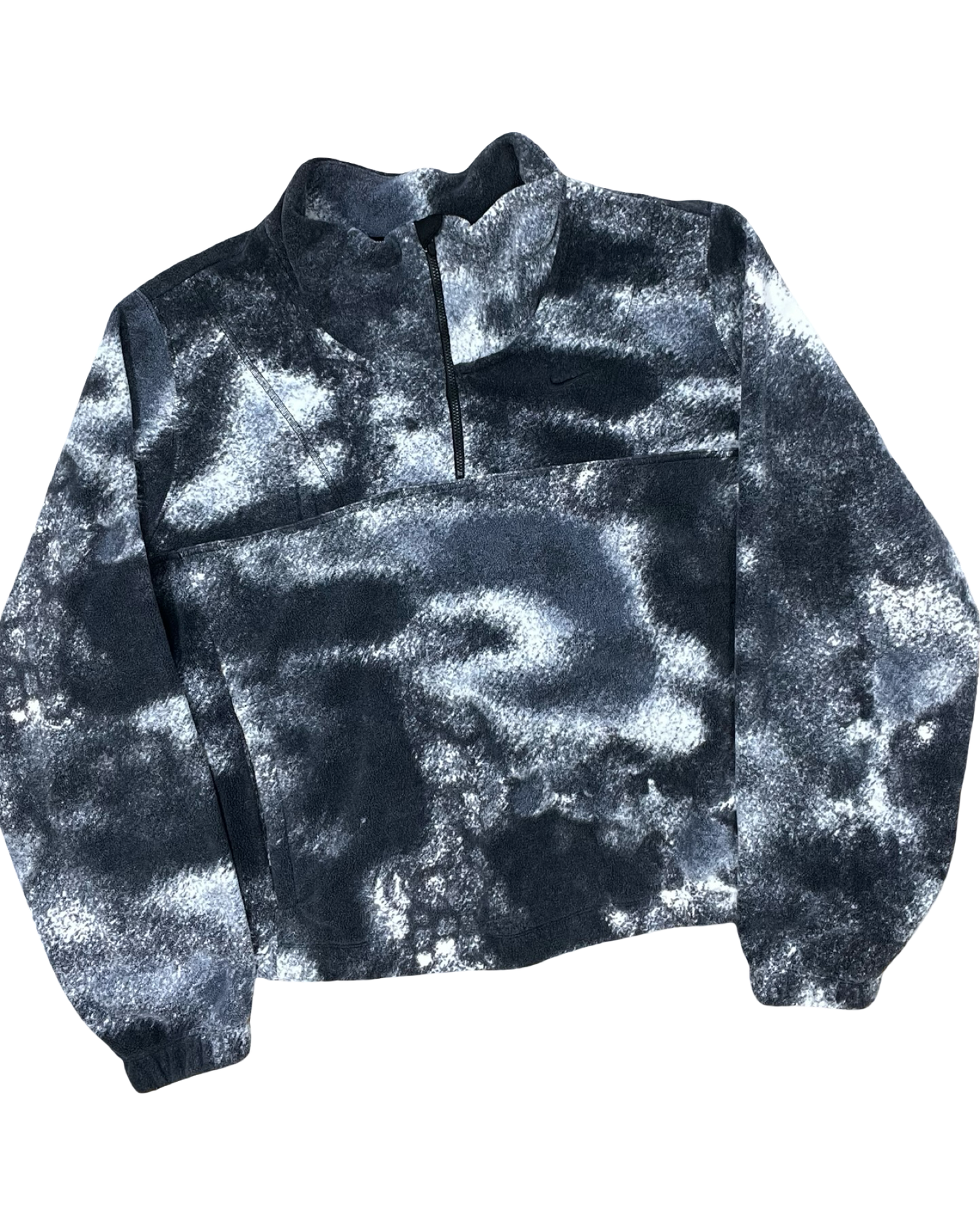 Sweatshirt Collar By Nike In Grey & White, Size:2X
