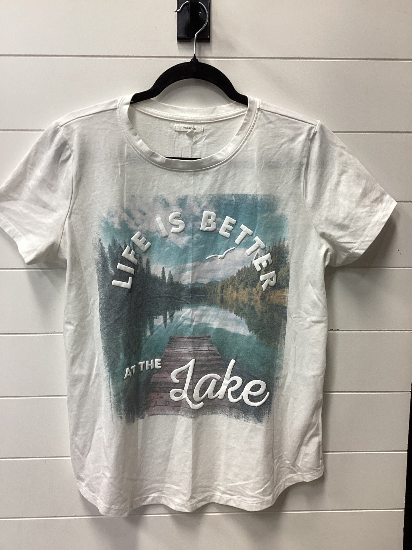 Top Ss By Maurices In White, Size:L