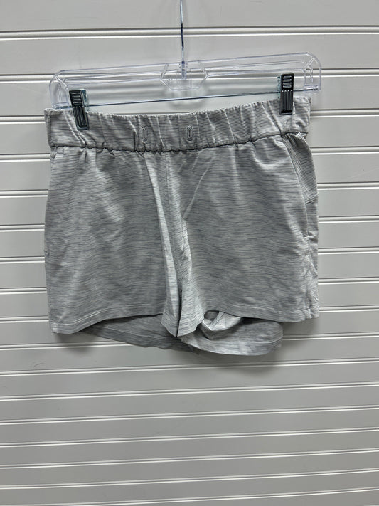 Athletic Shorts By Lululemon In Grey, Size:8