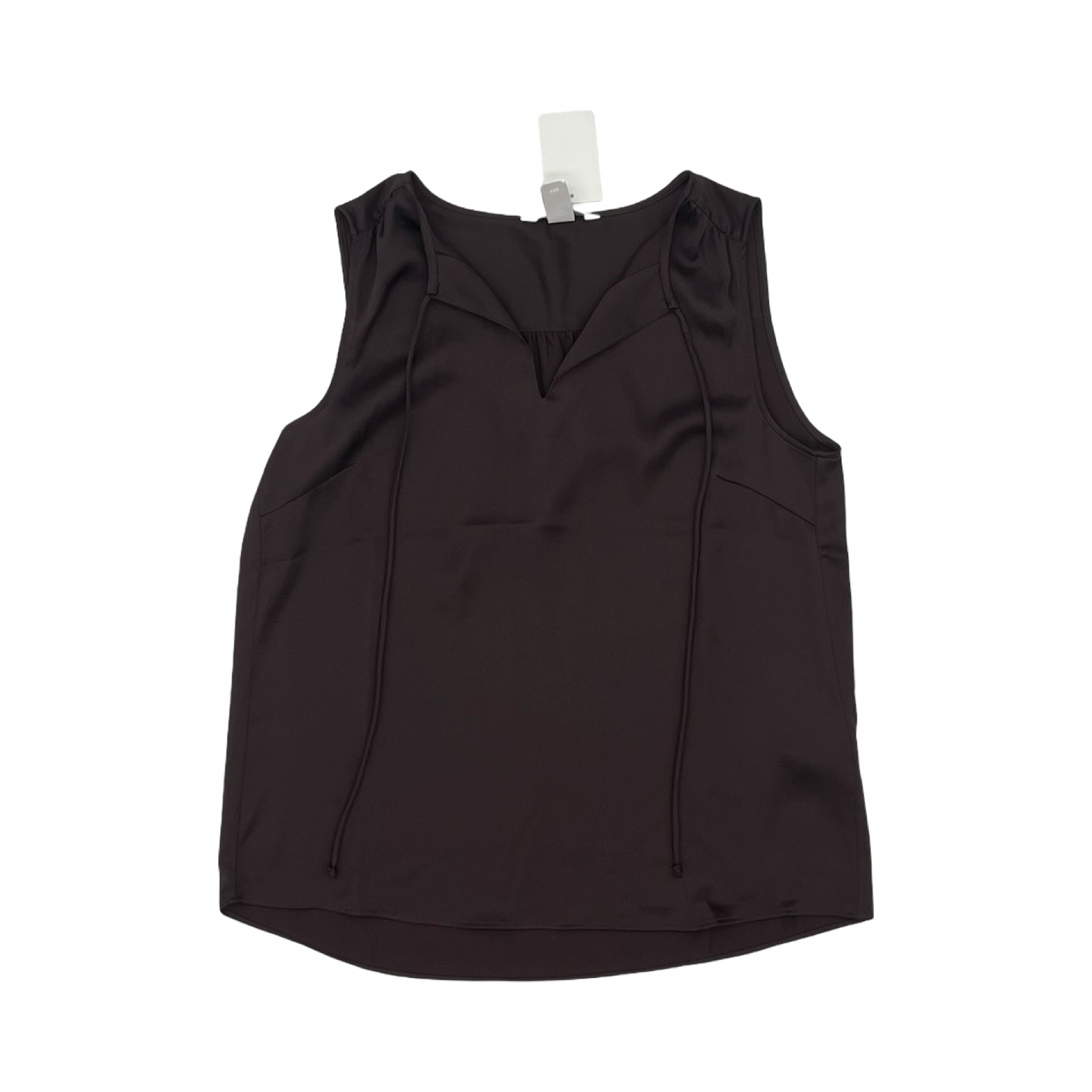 Blouse Sleeveless By H&M In Brown, Size:S