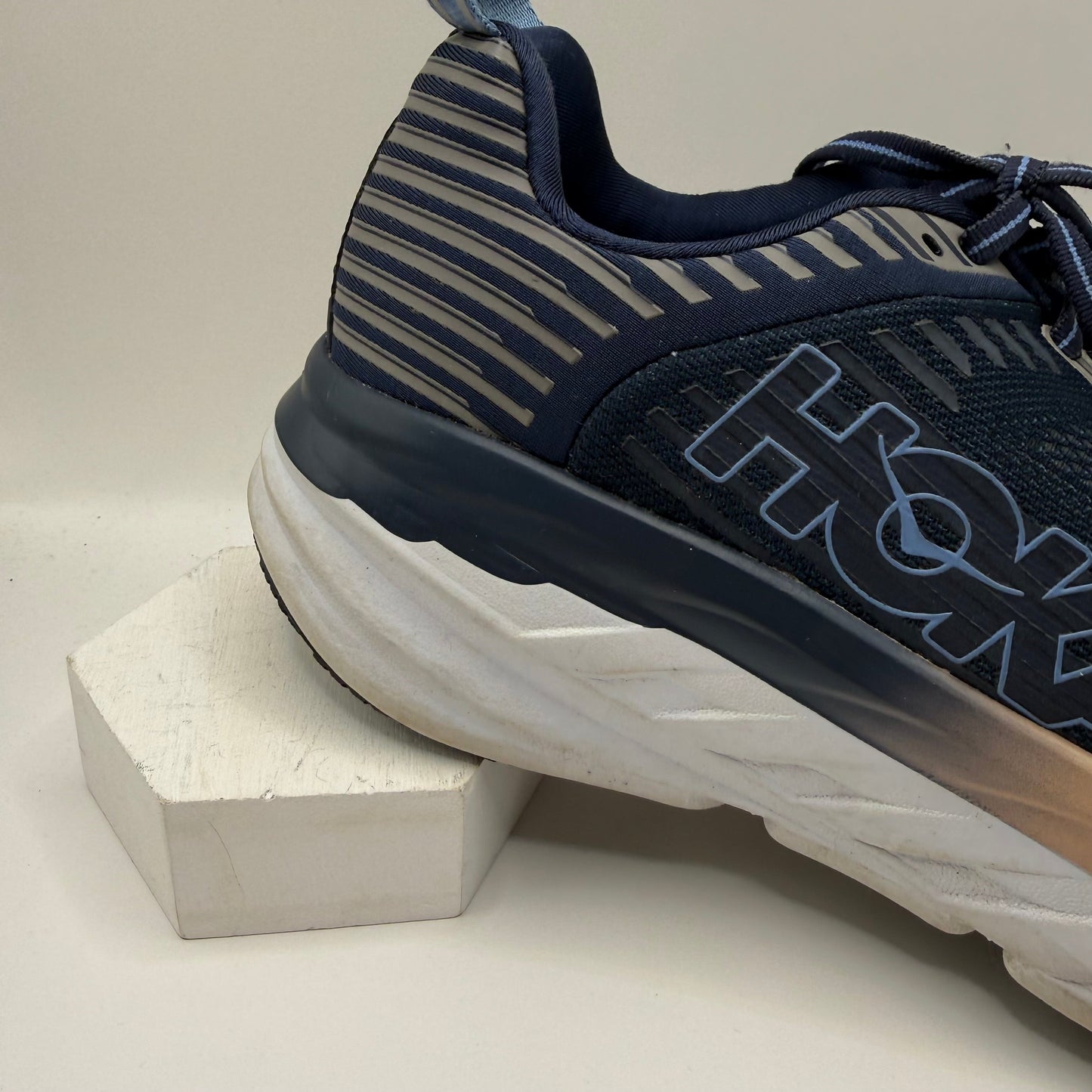 Shoes Athletic By Hoka In Navy, Size: 9