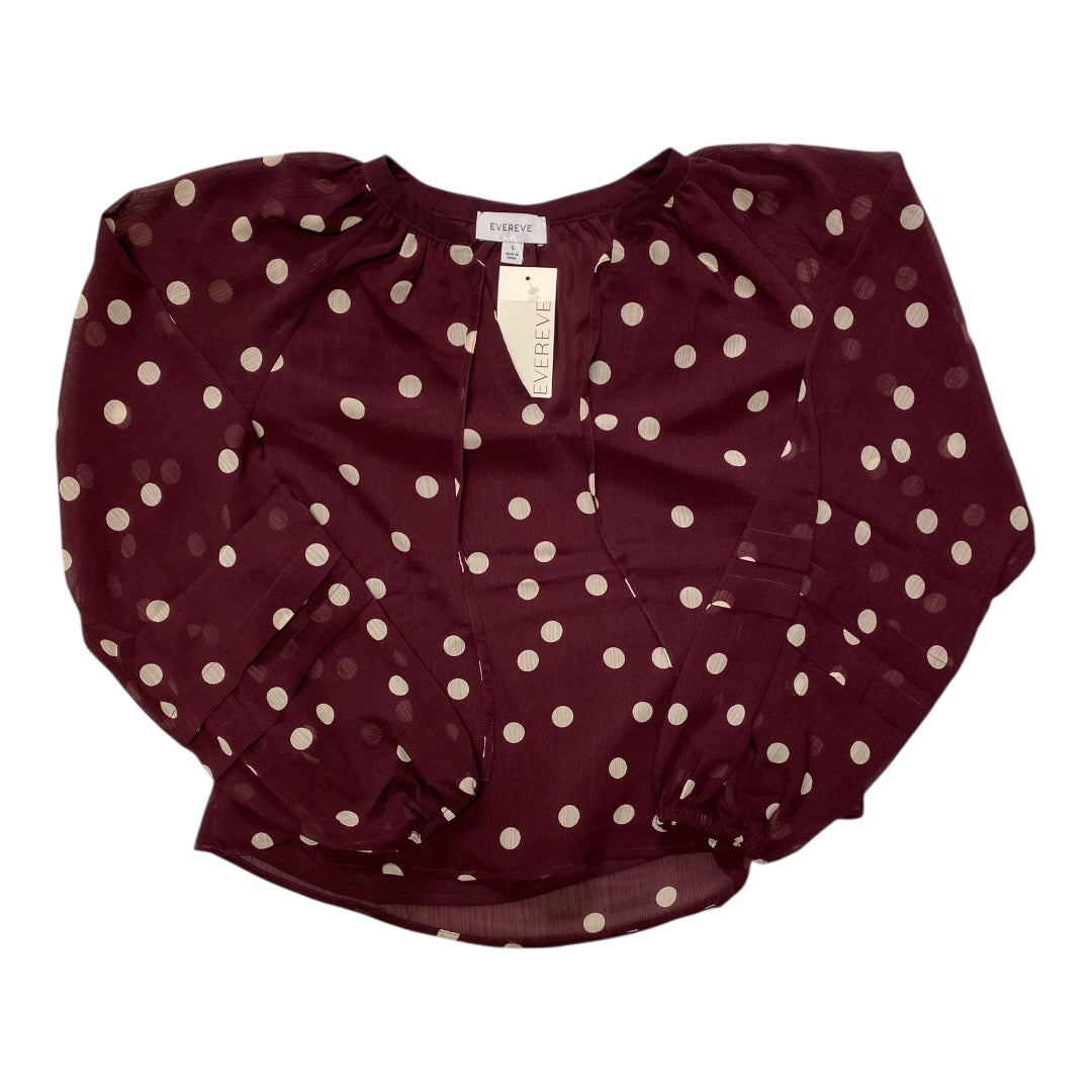 Top Ls By Evereve In Polkadot Pattern, Size:S