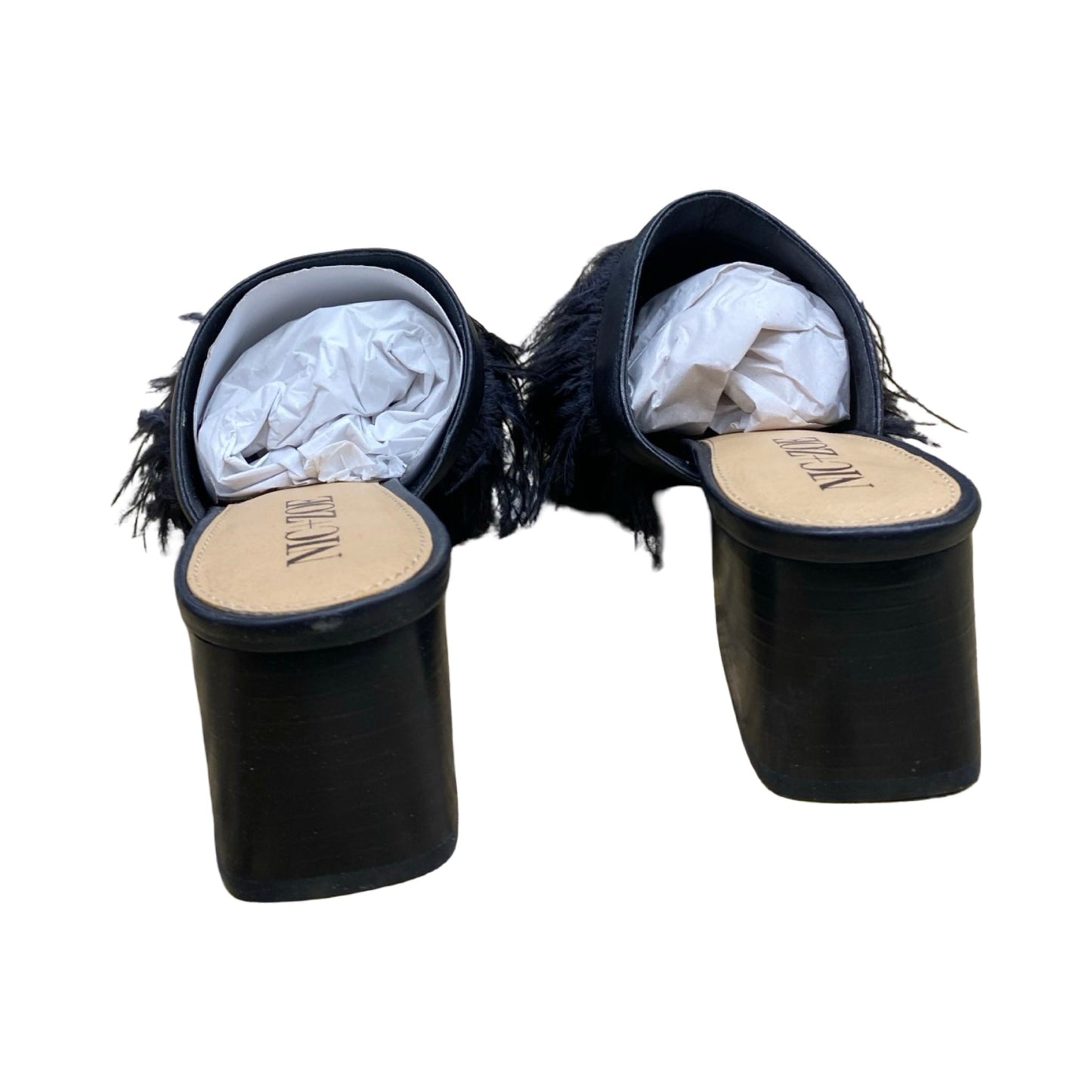 Shoes Heels Block By Nic + Zoe In Black, Size:8.5