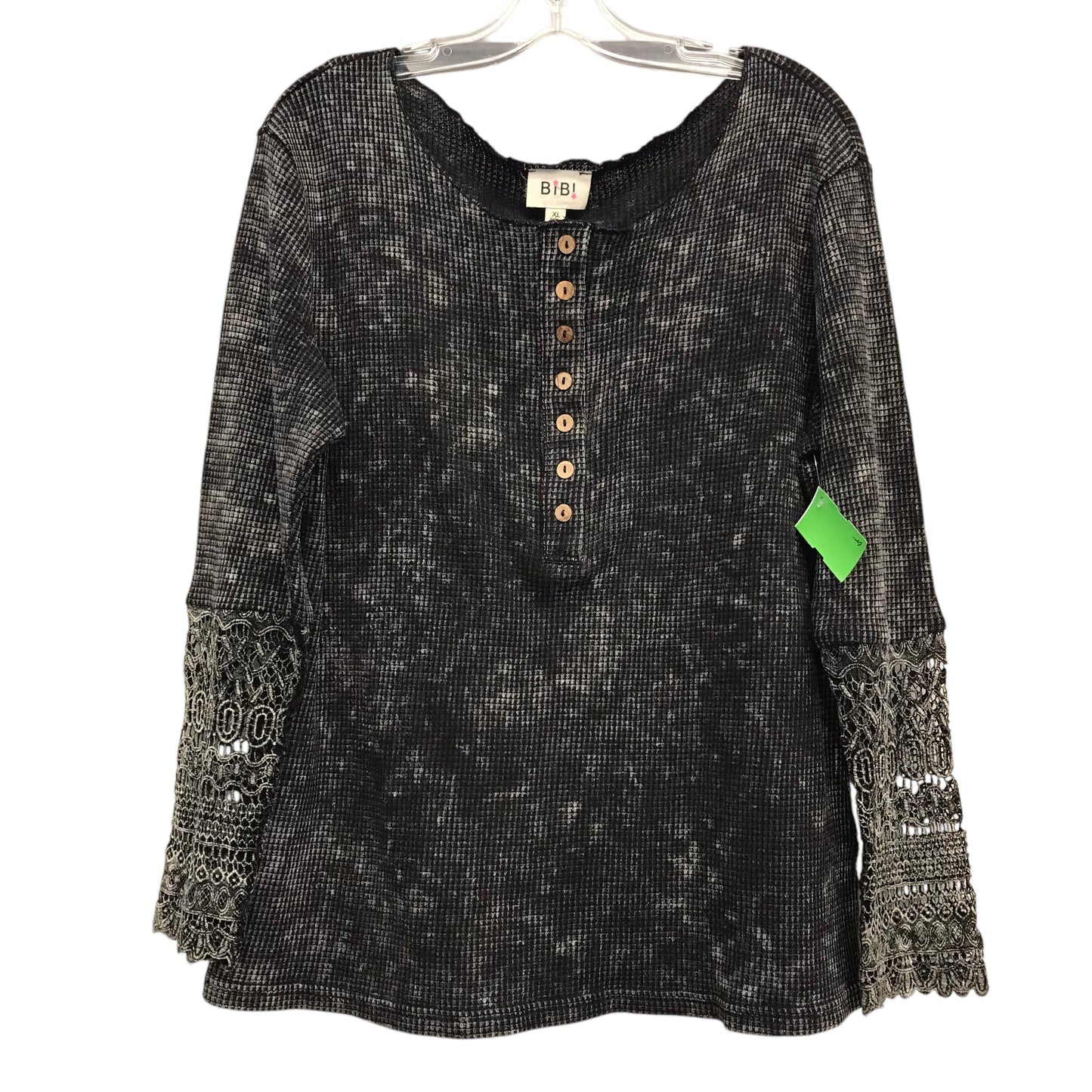 Top Ls By Bibi In Black, Size:Xl