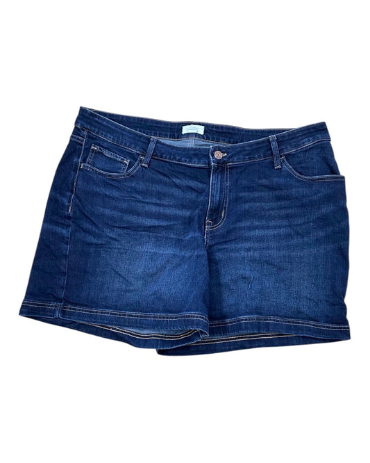 Shorts By Maurices In Blue Denim, Size:20