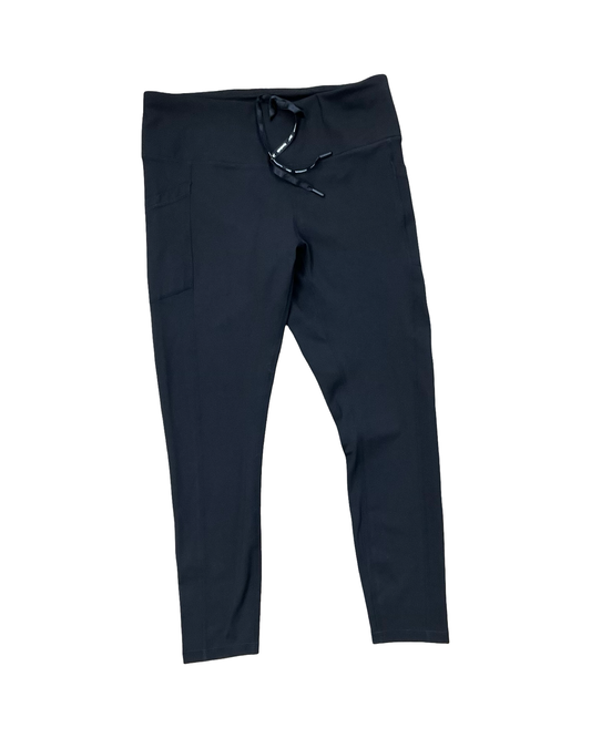 Athletic Leggings By Reebok In Black, Size:L