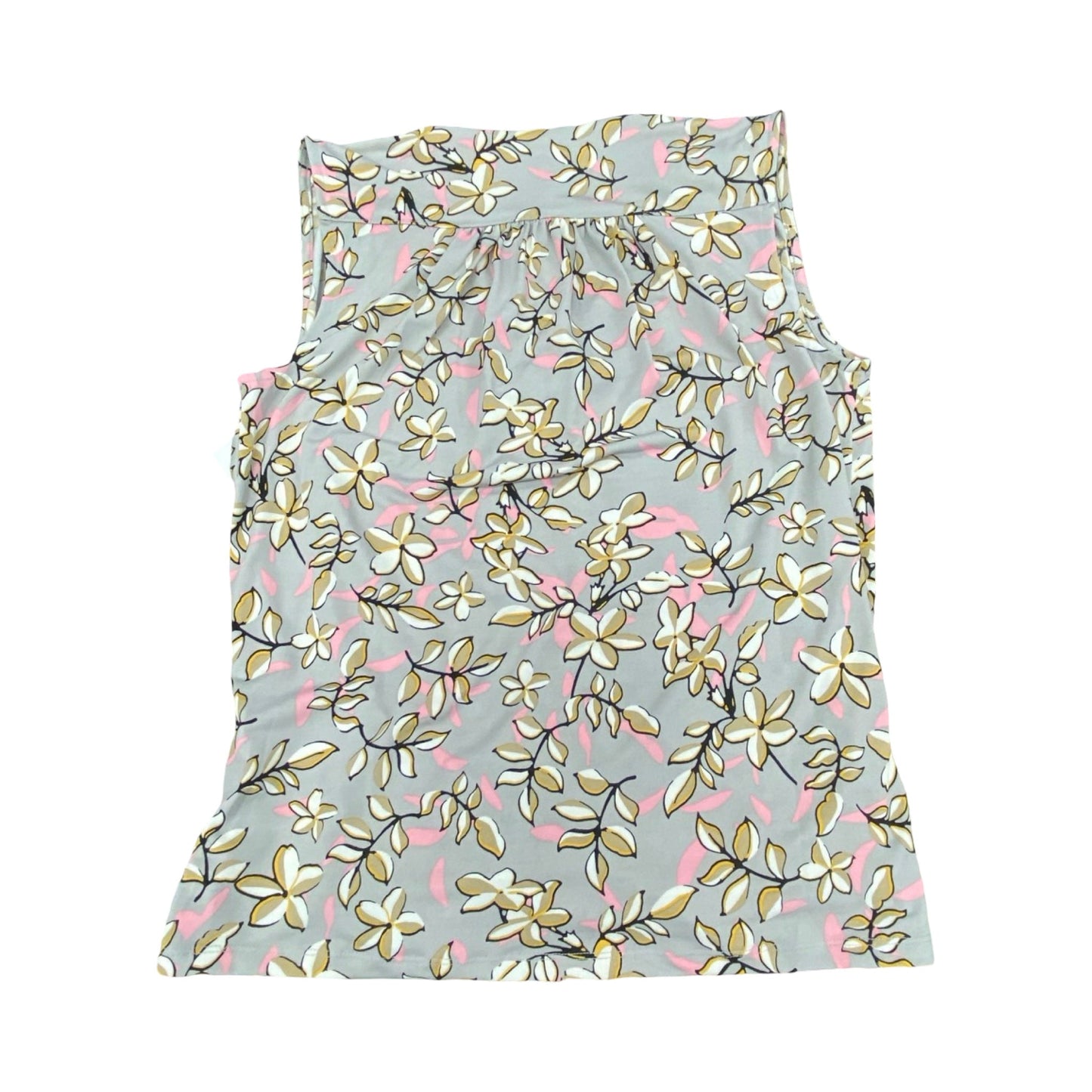 Top Sleeveless By Banana Republic In Floral Print, Size:Xs