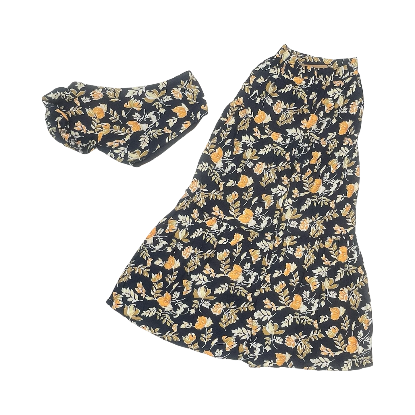 Skirt Set 2Pc By Cma In Floral Print, Size:S