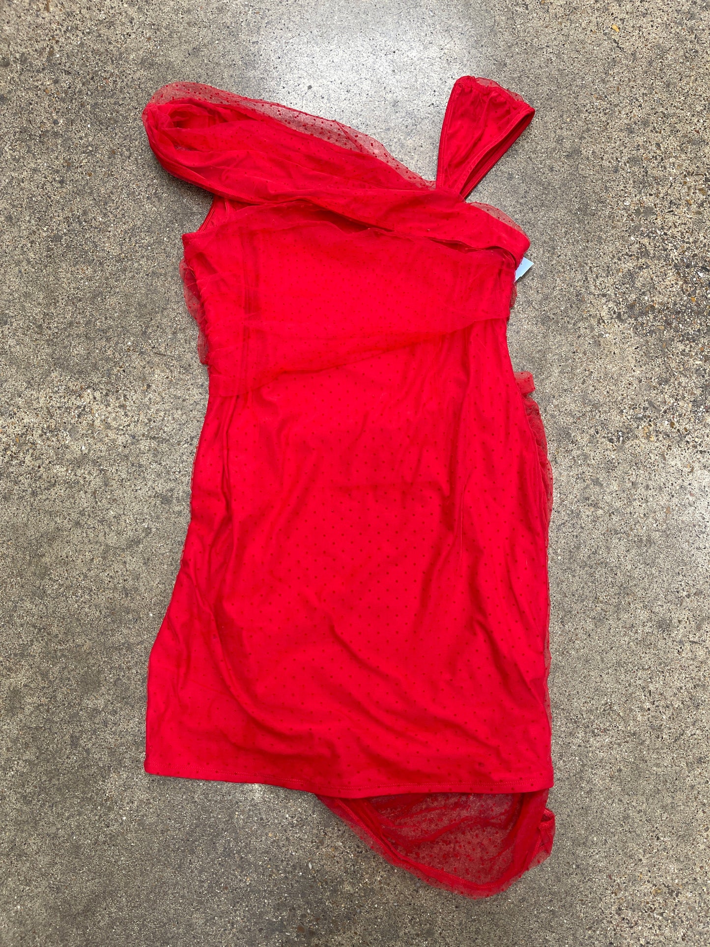 Dress Casual Short By Clothes Mentor In Red, Size:Xl